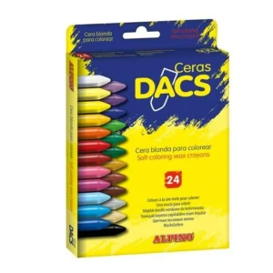 Caja 24 ceras blandas - Dacs