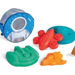 Mochila Antiarena con Moldes de Playa Naves Espaciales - Hape