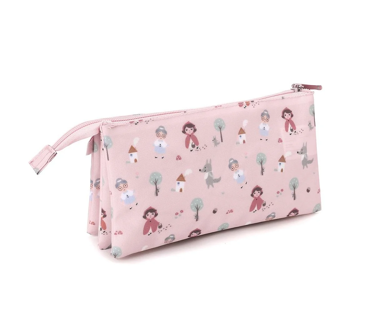 Estuche con 3 Compartimentos Caperucita - Imagen 2