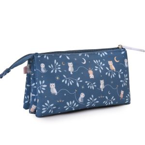 Estuche con 3 Compartimentos Magical Forest