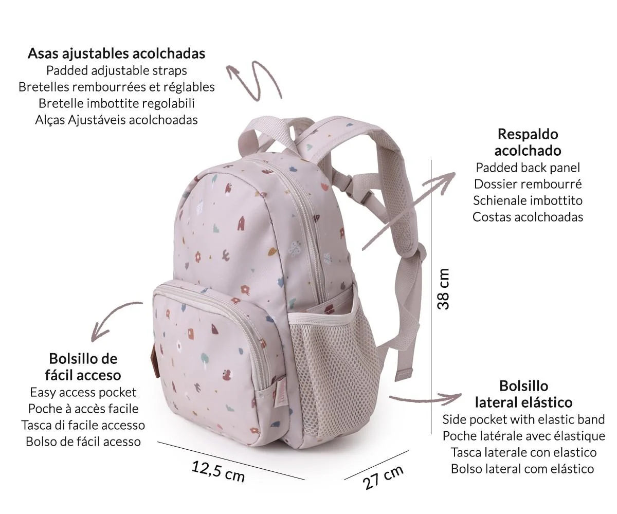 Mochila Infantil Geometric Nature - Imagen 3