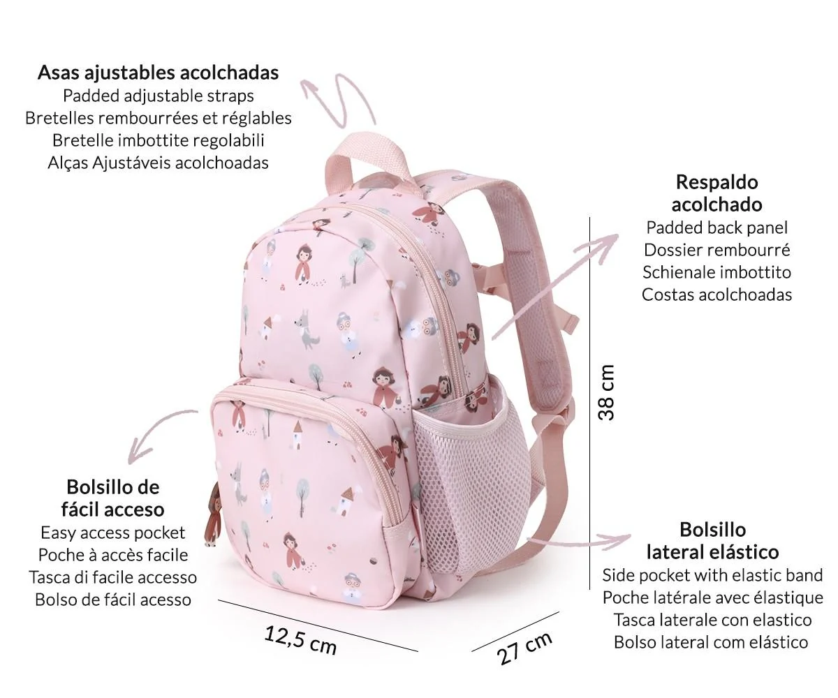 Mochila Infantil Caperucita - Imagen 3