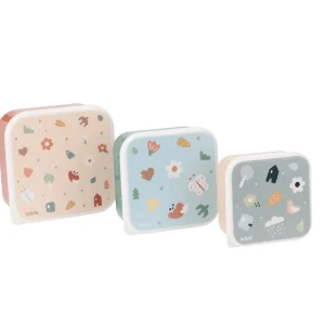 3 Cajas Almuerzo Geometric Nature