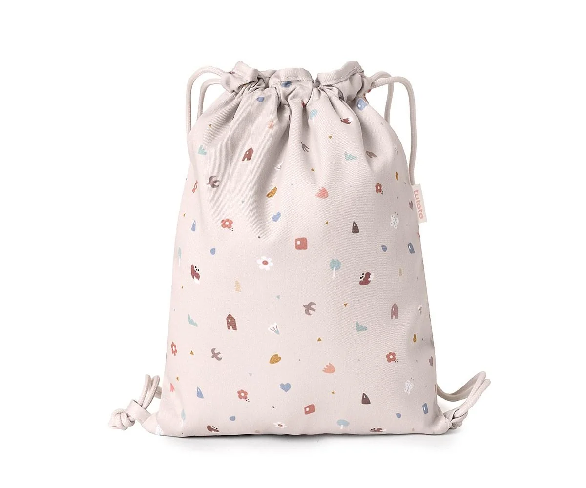 Mochila Saco Tela Geometric Nature - Imagen 2
