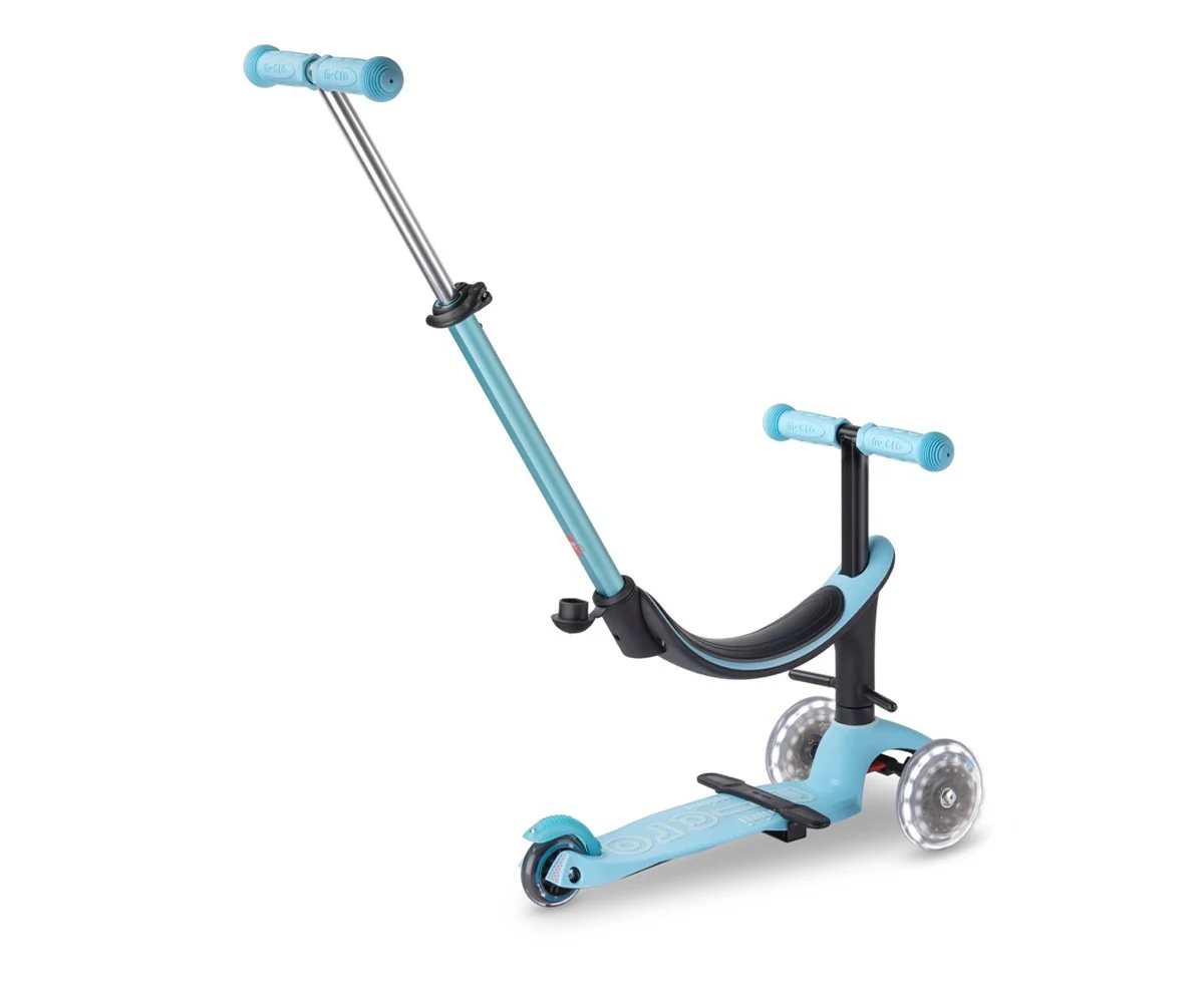 Patinete Mini2Grow Deluxe Magic LED Azul - Imagen 6