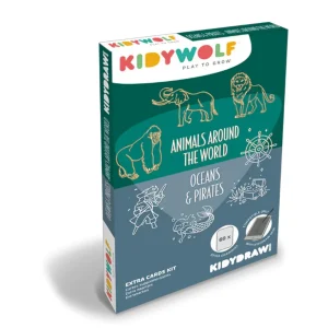 Plantillas KidyDraw Animales, Océanos y Piratas