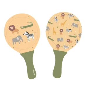 Palas de Playa Neopreno Wild Animals con Pelota