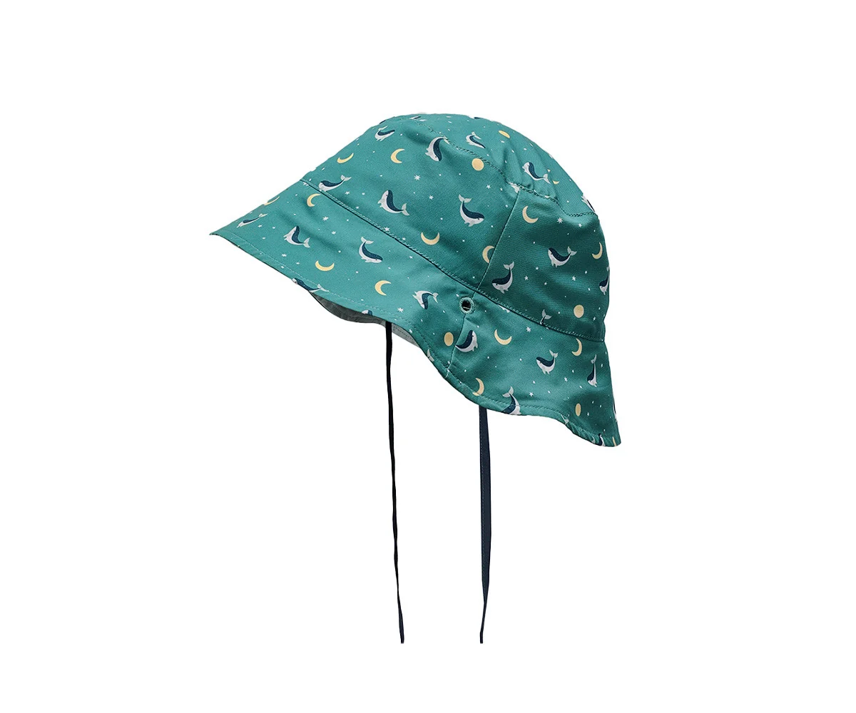 Gorro Reversible Whale Teal - Imagen 2