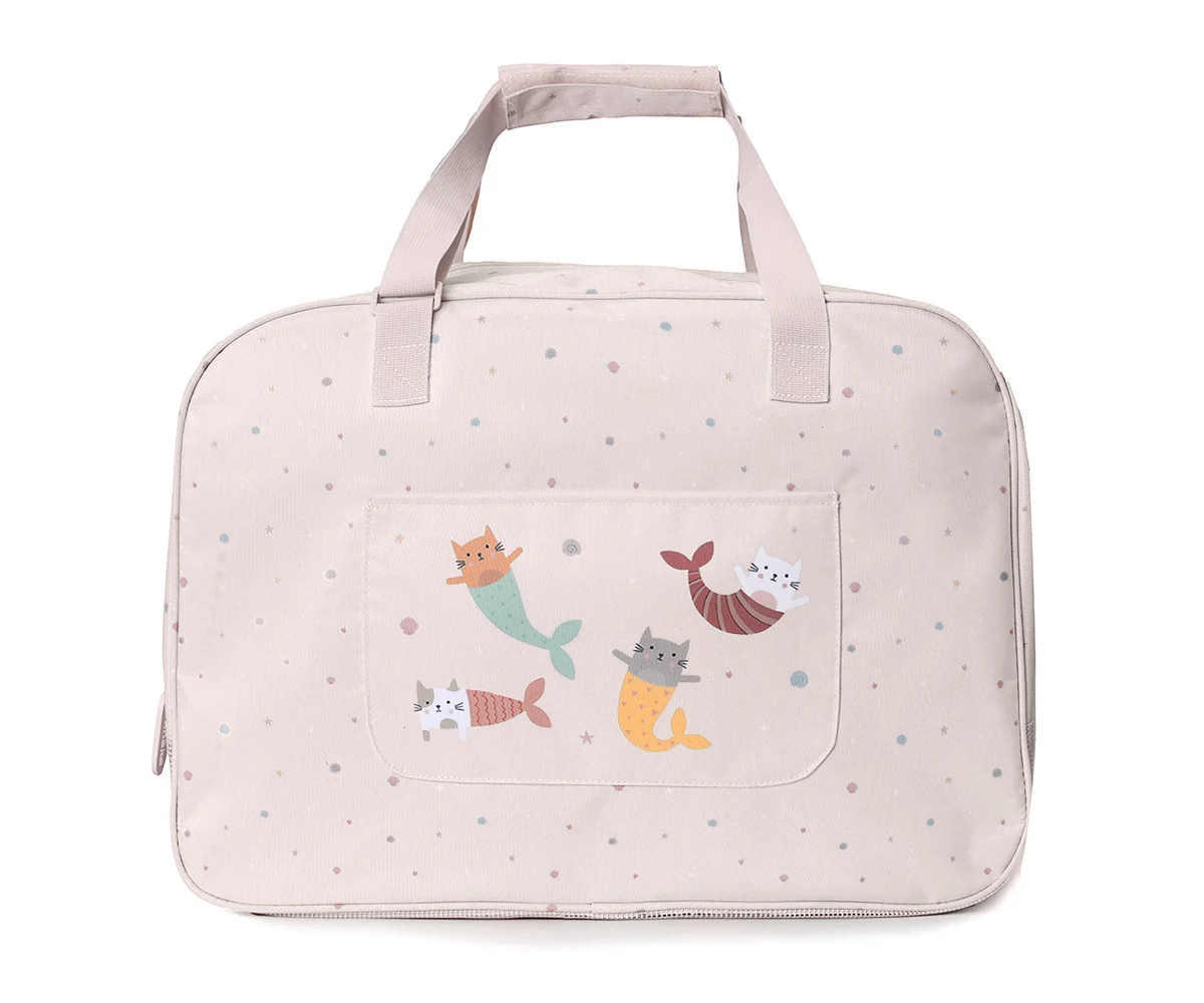 Bolso de playa antiarena Mermaid Cats - Imagen 2
