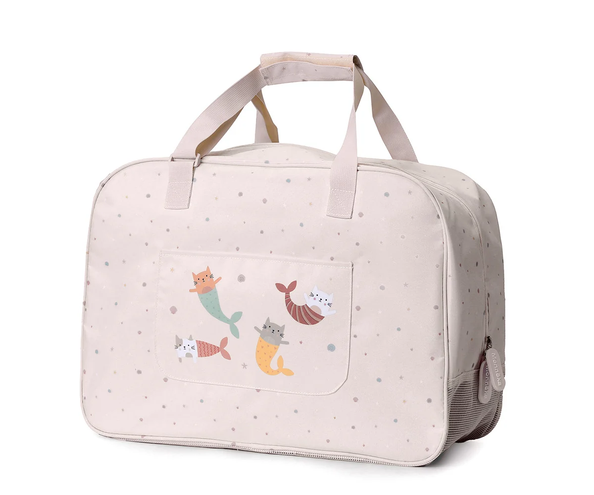 Bolso de playa antiarena Mermaid Cats - Imagen 3