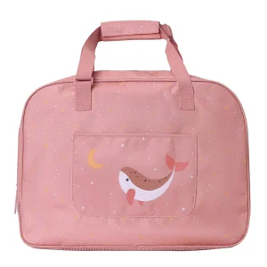Bolso de playa antiarena Whale Pink