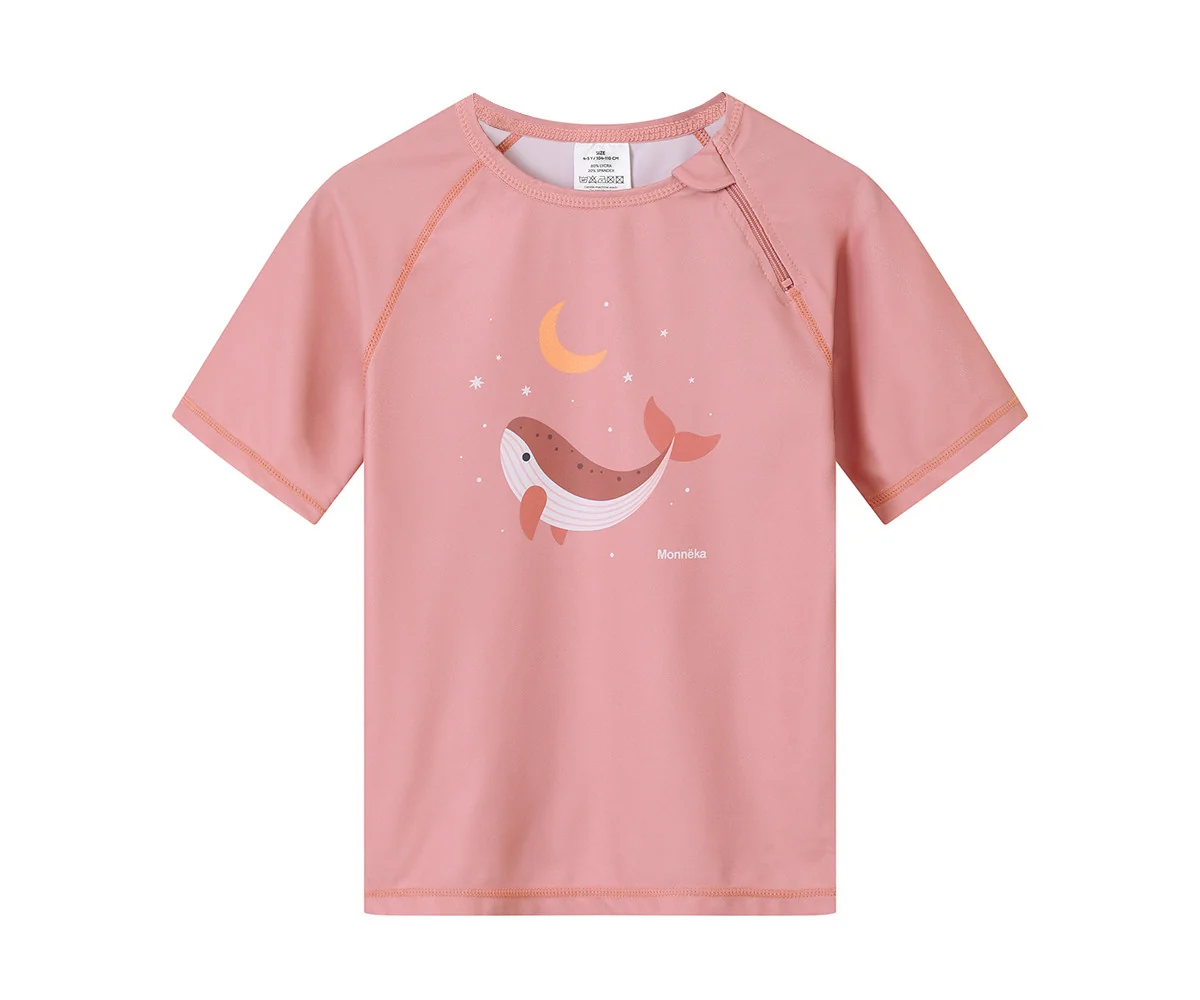 Camiseta protección solar Whale Pink - Imagen 4