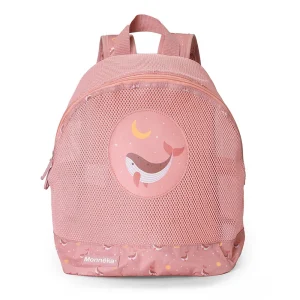 Mochila infantil antiarena Whale Pink