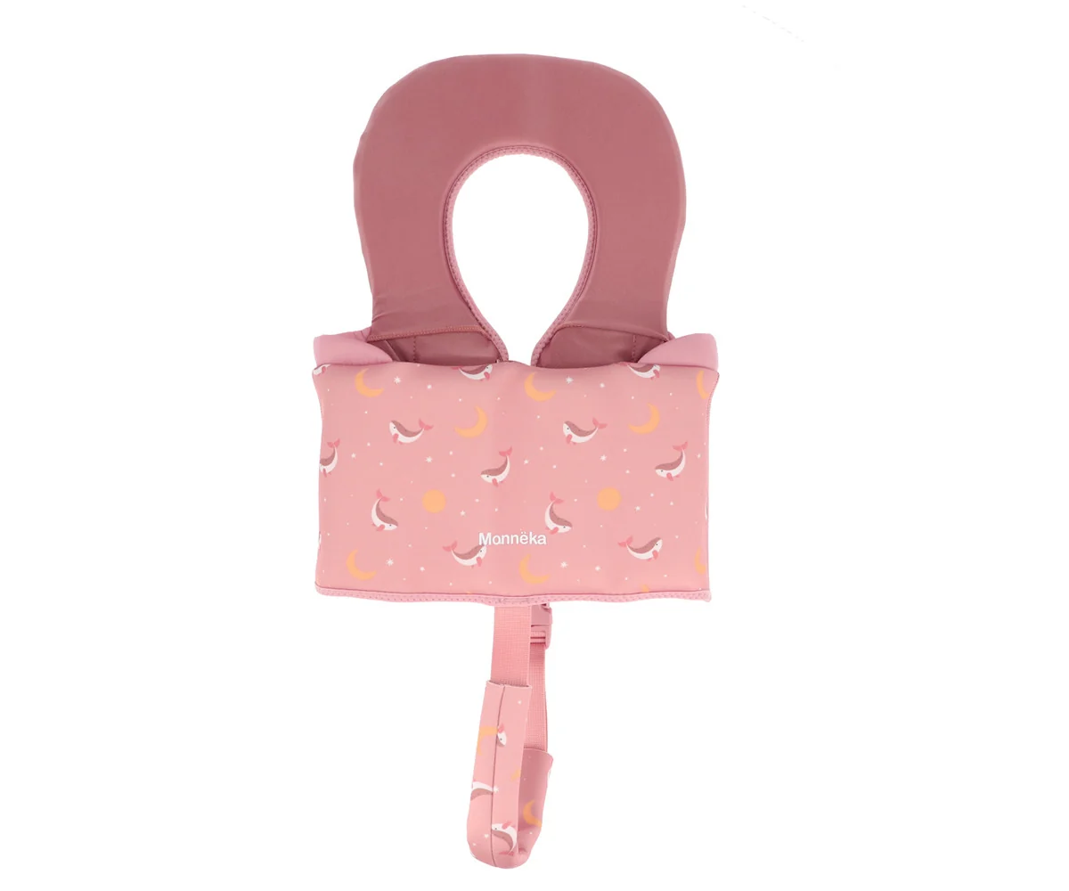 Chaleco flotación Whale Pink Talla 1-2 años - Imagen 3
