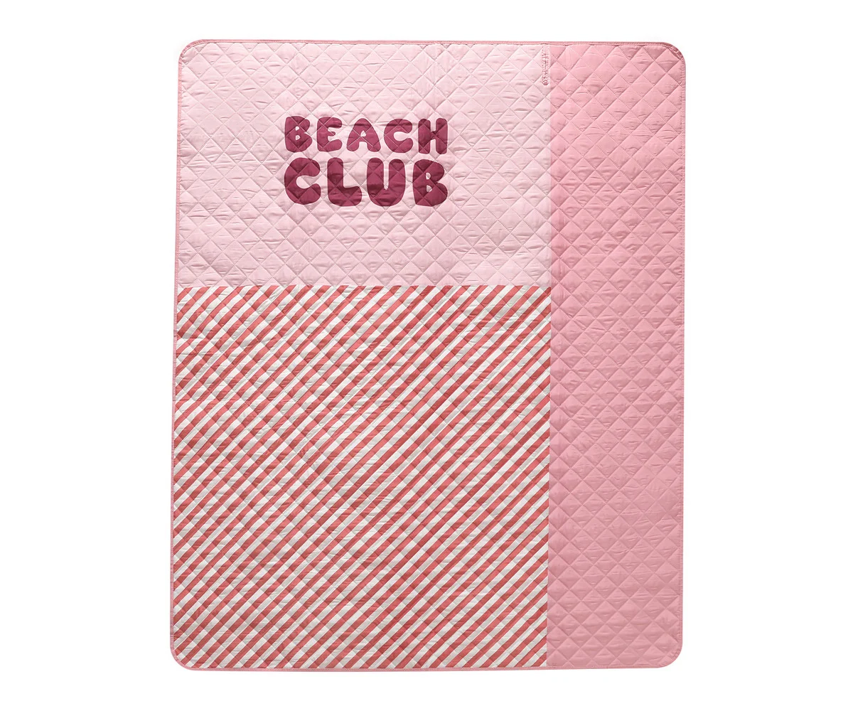 Manta Picnic Stripes Bloom & Blush - Imagen 3
