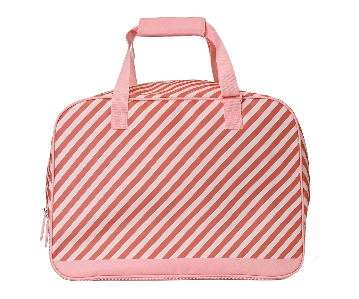 Bolso de playa antiarena Stripes Bloom & Blush - Imagen 3