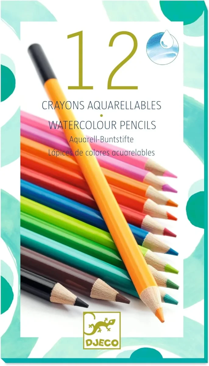 12 Lápices acuarelables - Imagen 2