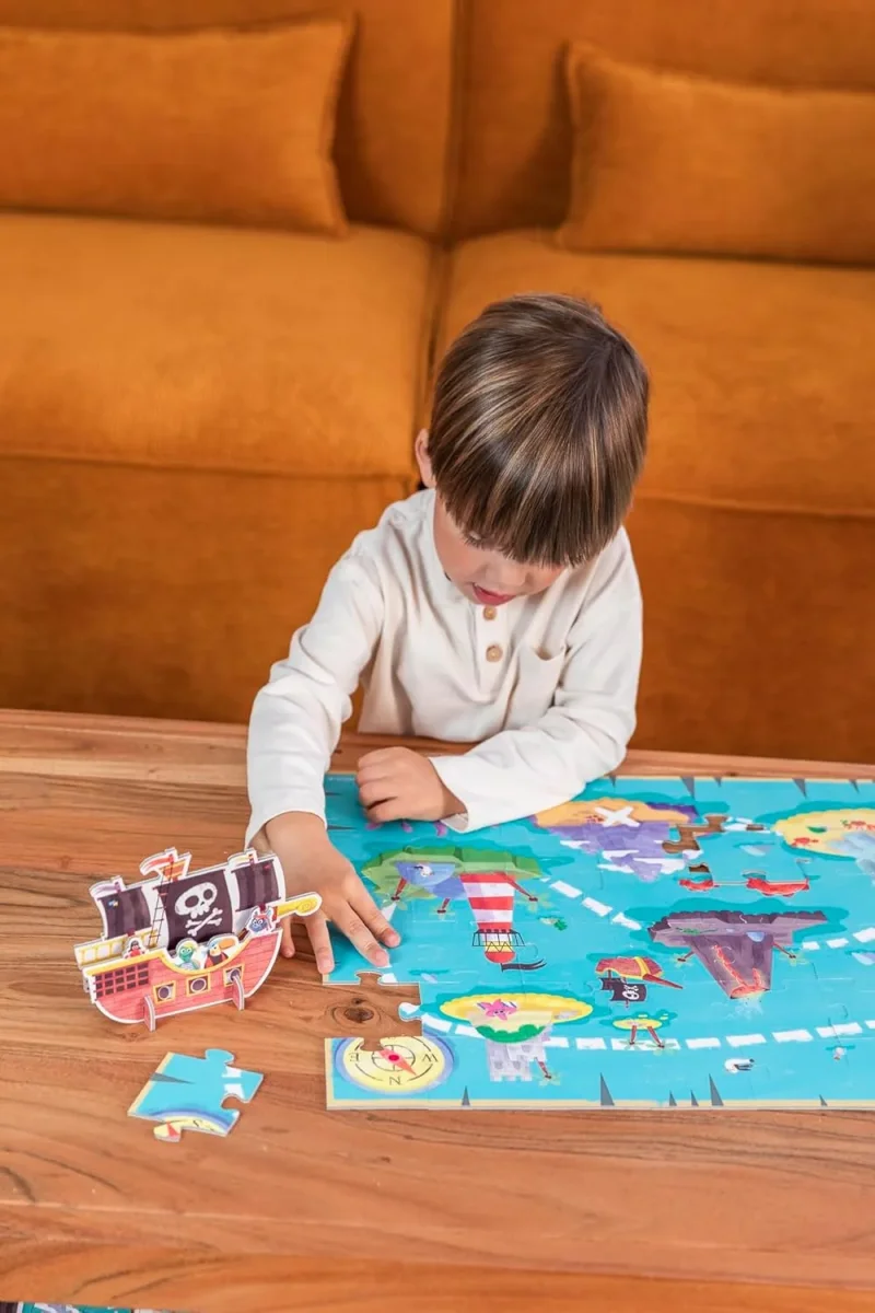Puzzle XXL piratas - Goula - Imagen 4