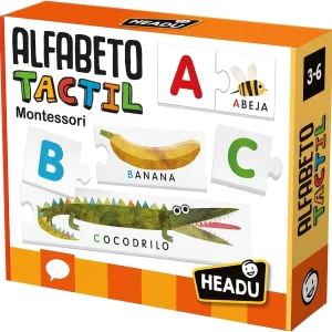 Alfabeto táctil Montessori - Headu