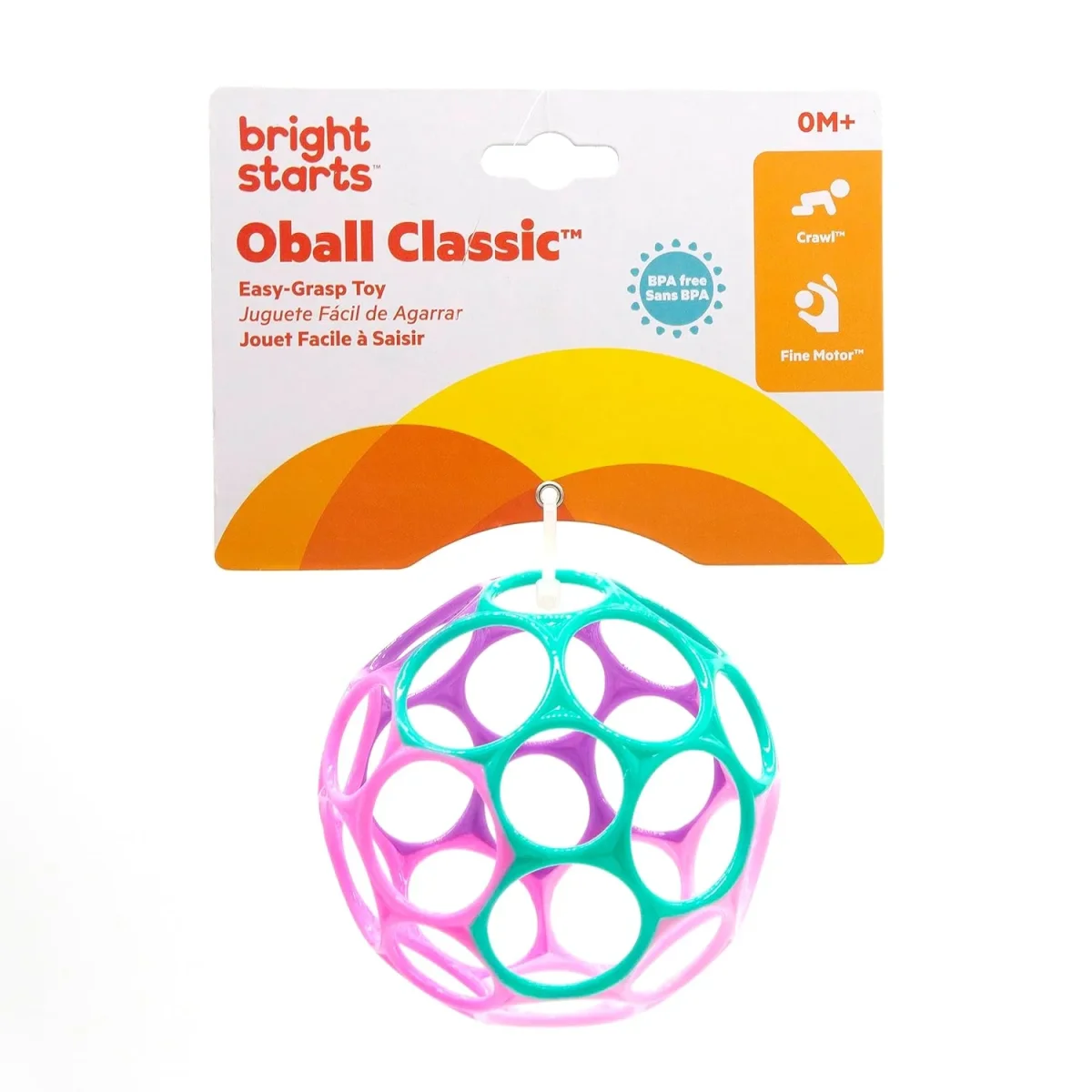 Oball pelota Classic rosa - Imagen 4