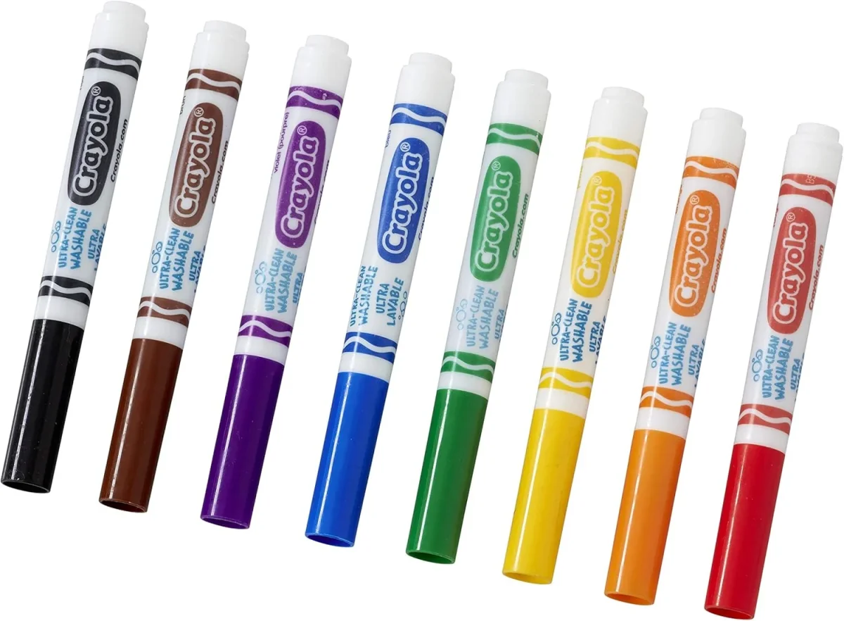 8 rotuladores gruesos lavables - Crayola (Liquidación) - Imagen 4