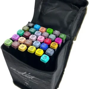 Estuche rotuladores professional markers doble punta