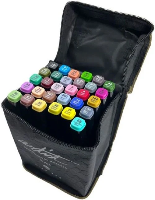 Estuche rotuladores professional markers doble punta - Imagen 2