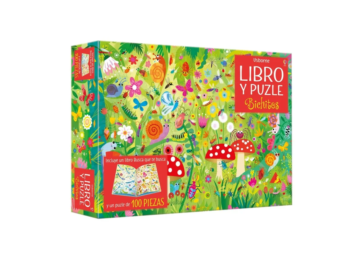 Libro y Puzzle: Bichitos - Imagen 2