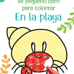En la playa (Mi pequeño libro para colorear)