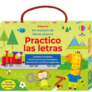 Mi maletín de libros pizarra - Práctico las letras