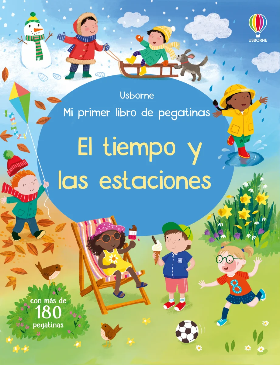 Mi primer libro de pegatinas - El tiempo y las estaciones - Imagen 2