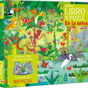 Libro y Puzzle: En la selva