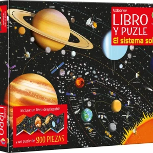 Libro y Puzzle: El sistema solar