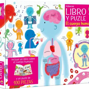 Libro y Puzzle: El cuerpo humano