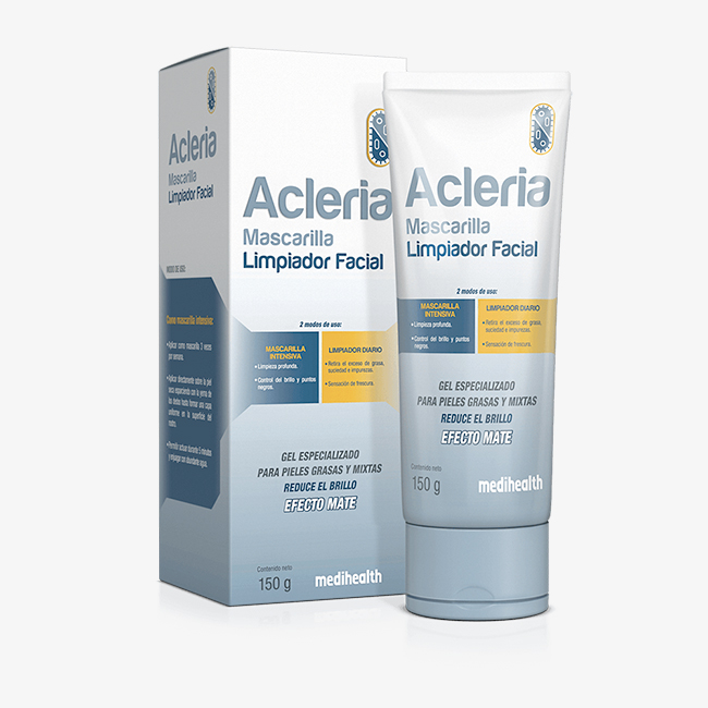 Acleria Mascarilla Limpiador Facial 150g Medihealth - Imagen 2