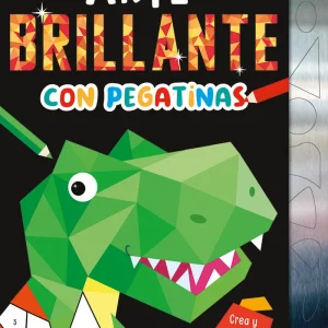 Arte brillante con pegatinas