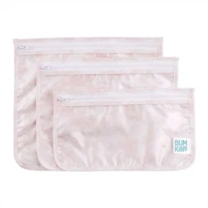 Bolsas Transparentes Bumkins Rosa