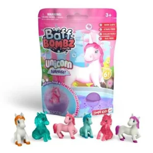 Bomba de baño surprise unicornio (unidad) - Zimpli Kids