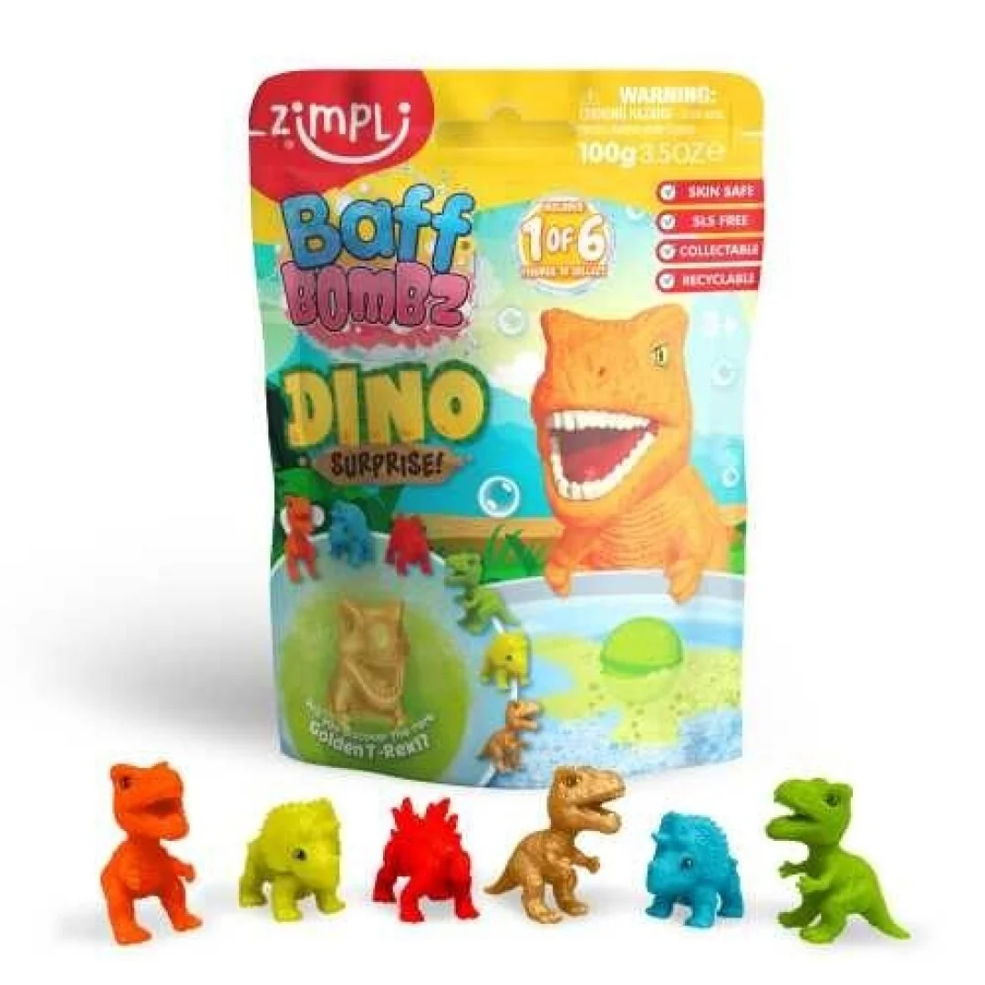 Bomba de baño surprise dinos (unidad) - Zimpli Kids - Imagen 2