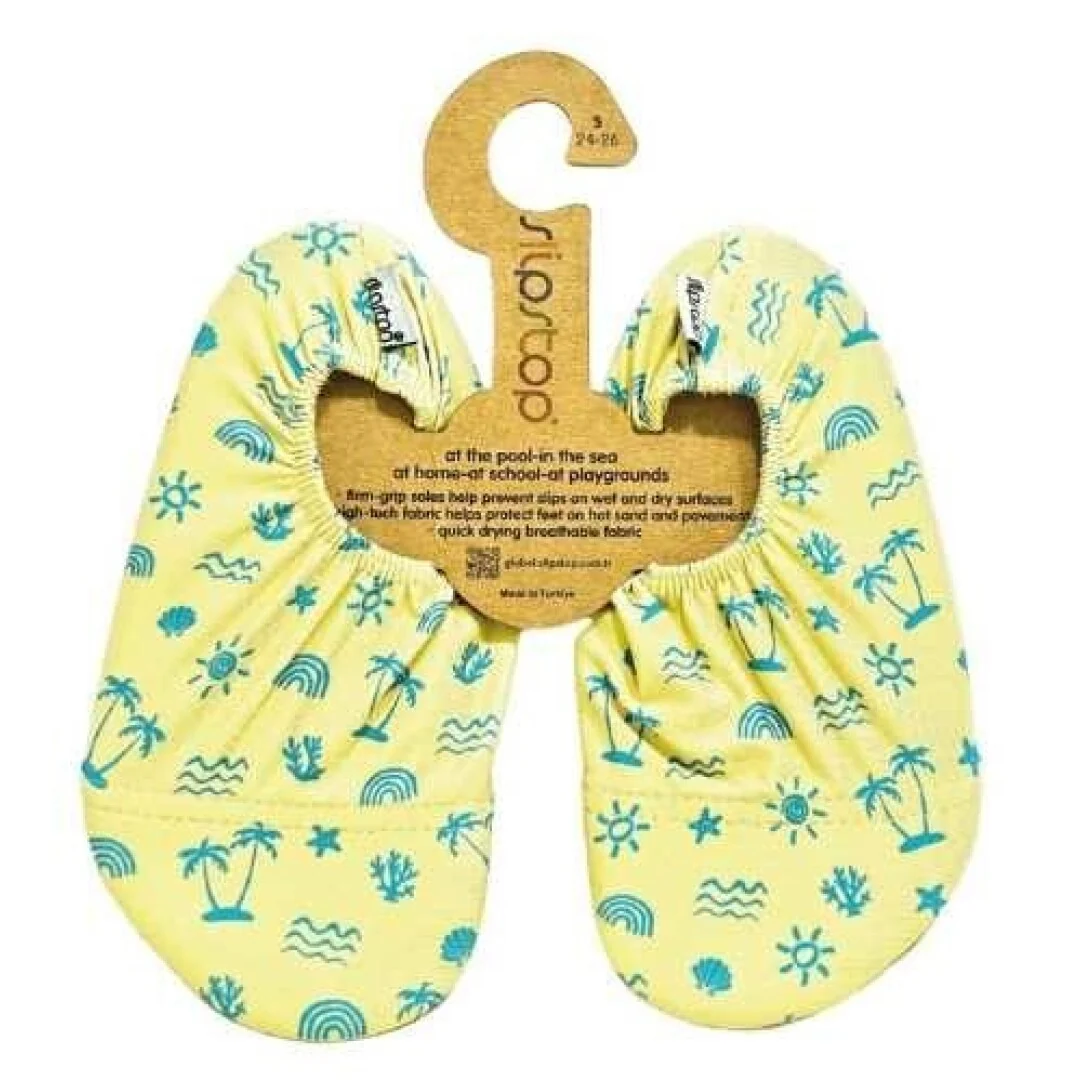 Zapatillas antideslizantes Slip Stop Neon Palms