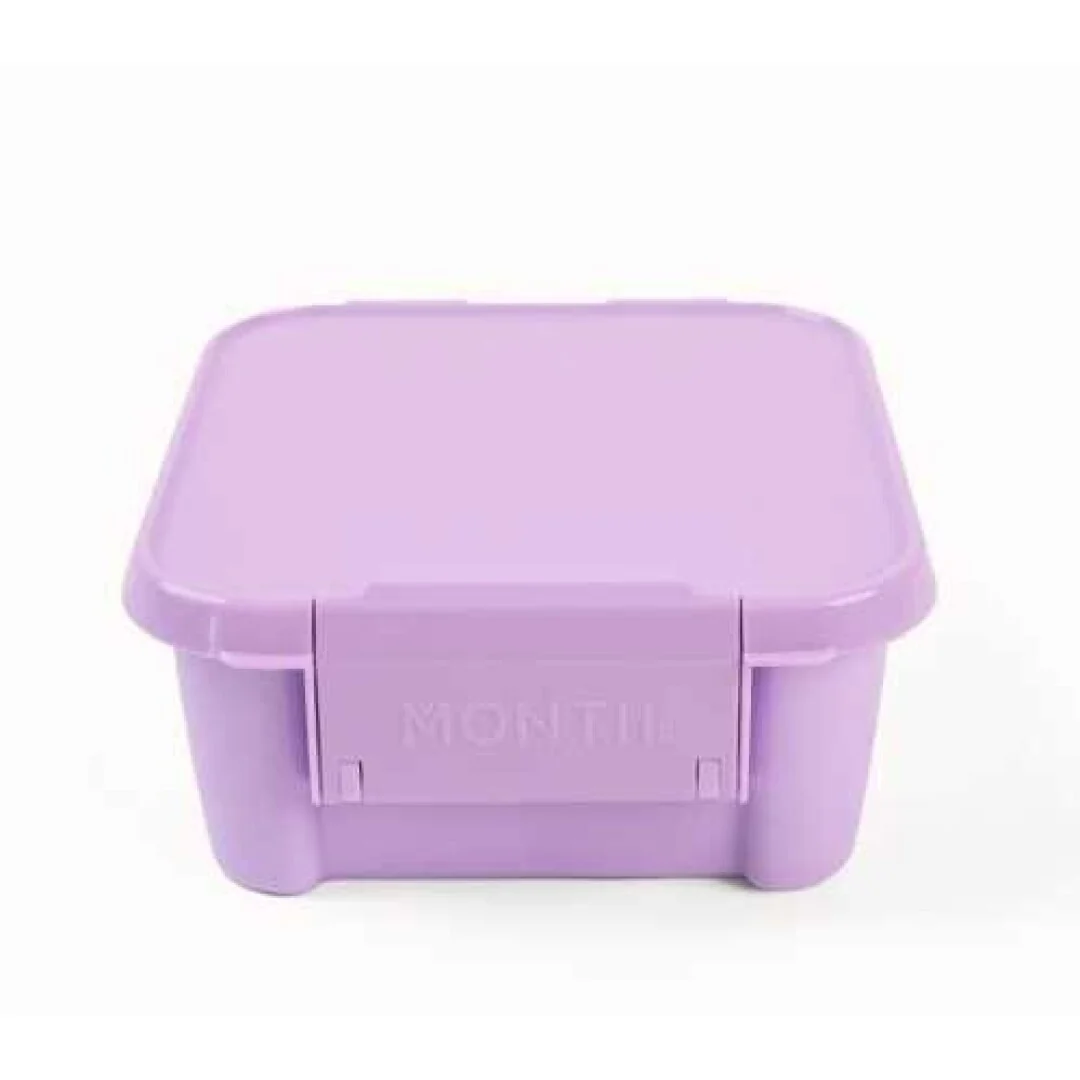 Caja de Almuerzo Bento Lila 2 Compartimentos Montiico - Imagen 2