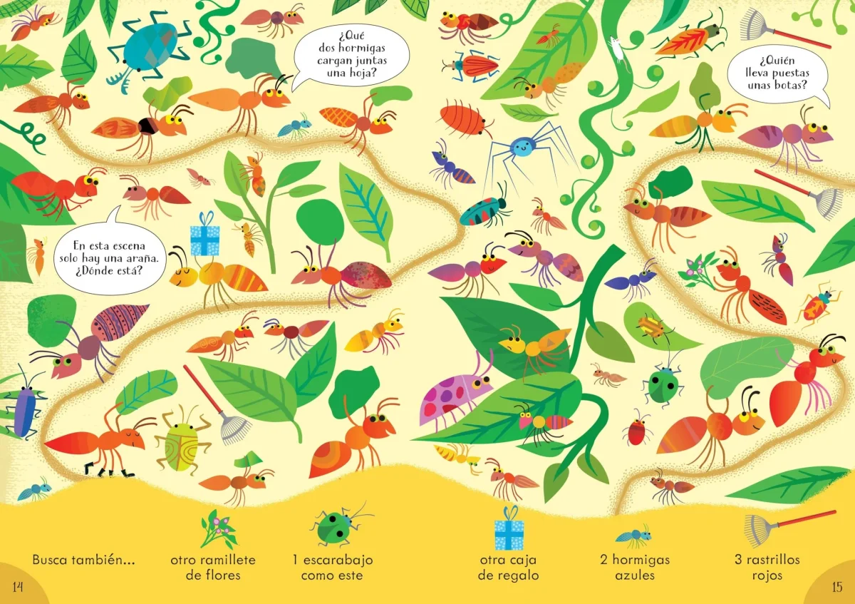 Busca y encuentra - Bichitos - Imagen 4