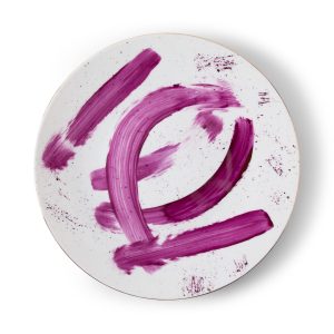 Bajoplato Brush Rosa