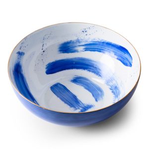 Ensaladera Grande Brush Azul