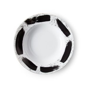 Plato Sopero Brush Negro