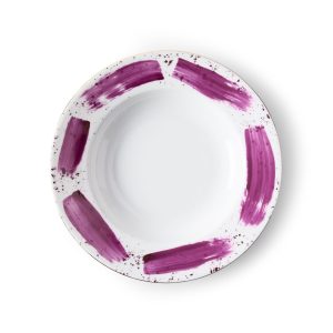 Plato Sopero Brush Rosa