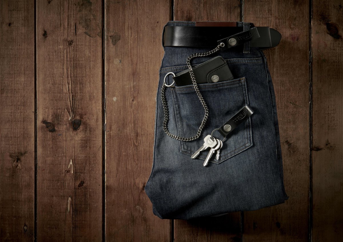 Triumph Lanyard de Cadena de Cuero - Imagen 5