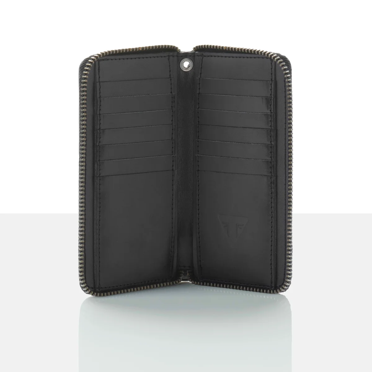 Triumph Cartera de Cuero con Cremallera Larga - Imagen 5