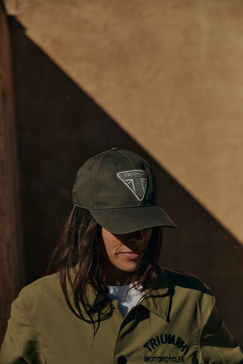 Triumph Gorra Norfolk Badge Azul - Imagen 4