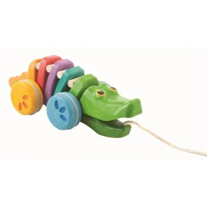 Cocodrilo arrastre arcoíris Plantoys